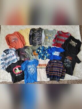 16 Piece Bundle 4T Boys Shirts